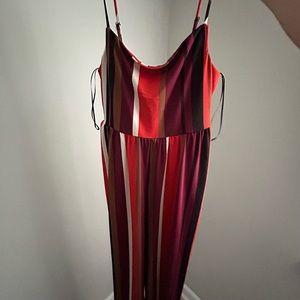 Urban Outfitters Maxi Wide Leg Jumpsuit Size M